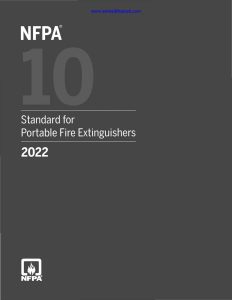 آیین نامه NFPA 10